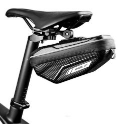 Torba rowerowa pod siodło Wheel Up 14692. Czarne torebki klasyczne WHEEL UP, bez wzorów, sportowe, bez dodatków. Za 79.99 zł.