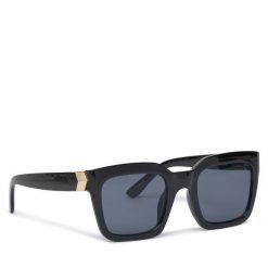 Okulary przeciwsłoneczne Pieces. Czarne okulary przeciwsłoneczne Pieces, bez wzorów. Za 69.99 zł.
