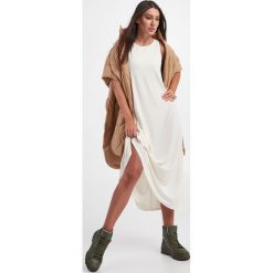 Sukienka Lana MAX MARA LEISURE. Sukienki Max Mara Leisure, xs, bez wzorów, bez kołnierzyka, bez ramiączek, maxi. W wyprzedaży za 443.40 zł.