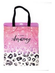 Tri-Coastal Design Shopper bag w kolorze różowym - 40 x 37 cm rozmiar: onesize. Różowe shopper bag Tri-Coastal Design, bez wzorów, z materiału, bez dodatków. Za 26.19 zł.