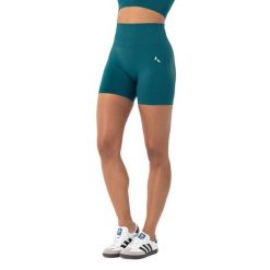 Spodenki treningowe damskie Carpatree Blaze Seamless. Niebieskie szorty sportowe Carpatree, bez wzorów, na fitness i siłownię. Za 119.99 zł.