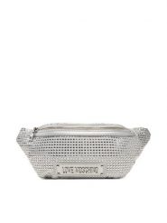 LOVE MOSCHINO Saszetka nerka JC4137PP1MLL196B Srebrny. Szare nerki i saszetki Love Moschino, bez wzorów, z materiału, bez dodatków. Za 459.99 zł.