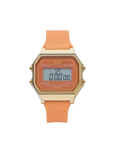 Ice-Watch Zegarek Digit Retro 22052 Pomarańczowy. Brązowe, cyfrowe zegarki Ice Watch. Za 189.99 zł.