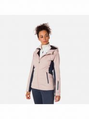 Kurtka do narciarstwa biegowego damska ROSSIGNOL W Softshell Hoodie Jkt różowa. Czerwone kurtki narciarskie Rossignol, na zimę, l, bez wzorów, z materiału, z kapturem, do biegania. Za 735.00 zł.