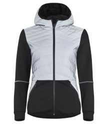 Clique Utah Jacket Women – Damska lekko ocieplana kurtka odblaskowa. Szare kurtki CLIQUE, s, bez wzorów, z materiału, bez kaptura. Za 303.99 zł.