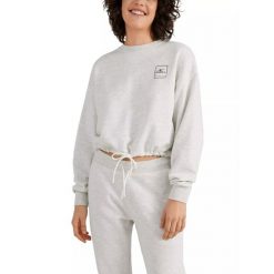 Bluza damska O'Neill Cube Crew. Szare bluzy bez kaptura O'Neill, xs, bez wzorów, bez kaptura, trekkingowe. Za 219.00 zł.