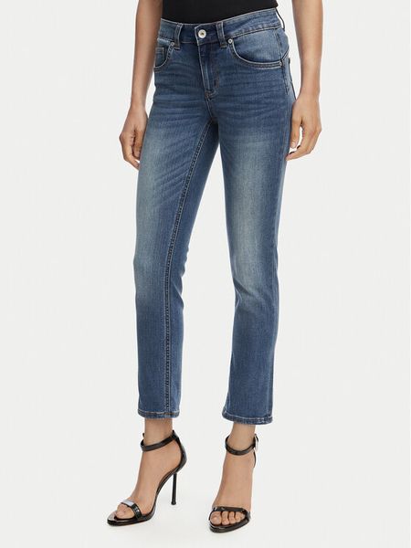 Liu Jo Jeansy UA6006 D0318 Granatowy Slim Fit. Niebieskie jeansy Liu Jo, bez wzorów, z bawełny. Za 429.99 zł.