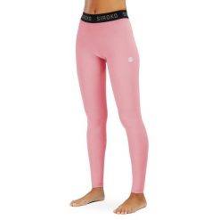 Legginsy termoaktywne do sportów zimowych damskie SIROKO Blink. Czerwone bielizna termoaktywna damska SIROKO, bez wzorów, sportowe. W wyprzedaży za 127.00 zł.