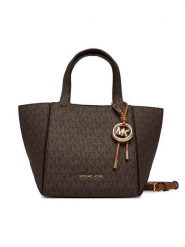 MICHAEL Michael Kors Torebka 30R6G9JT9B Brązowy. Brązowe shopper bag MICHAEL Michael Kors, bez wzorów, ze skóry, bez dodatków. Za 1,299.00 zł.
