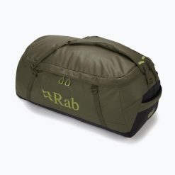 Torba podróżna Rab Escape Kit Bag LT 50 l. Zielone torby podróżne RAB, bez wzorów. Za 509.99 zł.
