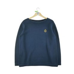 Second life - Damski sweter w kolorze granatowym - Stan bardzo dobry. Niebieskie swetry Ralph Lauren, bez wzorów, bez ramiączek. Za 149.06 zł.