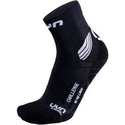 Skarpety do biegania RUN TRAIL CHALLENGE LADY r.5-36. Białe skarpetki Uyn, bez wzorów. Za 99.99 zł.