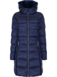 TicketWOMAN Płaszcz pikowany "Comada" w kolorze granatowym rozmiar: 44. Niebieskie płaszcze TicketWOMAN, bez wzorów, bez kaptura. Za 304.99 zł.