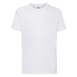 T-shirt Fruit Of The Loom Valueweight Child White. Czarne t-shirty fruit of the loom, bez wzorów, z bawełny, sportowe, bez kołnierzyka, bez ramiączek. Za 144.99 zł.