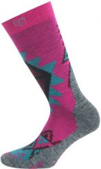 Skarpety Trekkingowe Lasting WLN 85% Merino Wool Różowy (408) S (34-37). Czerwone skarpetki LASTING, bez wzorów, z dzianiny. Za 68.00 zł.