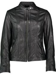 7eleven Skórzana kurtka "Susa" w kolorze czarnym rozmiar: 40. Czarne kurtki 7eleven, bez wzorów, z materiału, bez kaptura. Za 434.99 zł.