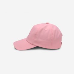 Czapka z daszkiem Kubota różowa. Czerwone czapki z daszkiem Kubota, bez wzorów, z nylonu, eleganckie. W wyprzedaży za 39.99 zł.