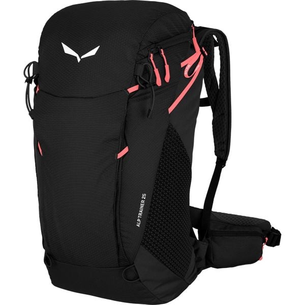Torba turystyczna Salewa Trainer 25 L. Czarne torby podróżne Salewa, bez wzorów, z materiału. Za 664.00 zł.