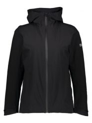 Jack Wolfskin Kurtka przeciwdeszczowa "Pack & Go" w kolorze czarnym rozmiar: XS. Czarne kurtki przeciwdeszczowe Jack Wolfskin, xs, bez wzorów, bez kaptura, outdoorowe. Za 276.71 zł.