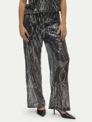 Vero Moda Spodnie materiałowe Ellen 10319016 Czarny Straight Fit. Czarne spodnie materiałowe Vero Moda, bez wzorów, z materiału. Za 169.99 zł.