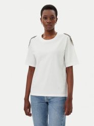 ViCOLO T-Shirt RD0015 Biały Regular Fit. Białe t-shirty ViCOLO, l, bez wzorów, z bawełny, bez kołnierzyka, bez ramiączek. Za 159.99 zł.