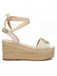 Liu Jo Espadryle Bali 02 SA6085 TX536 Biały. Białe espadryle Liu Jo, bez wzorów, z materiału, bez obcasa. Za 419.99 zł.
