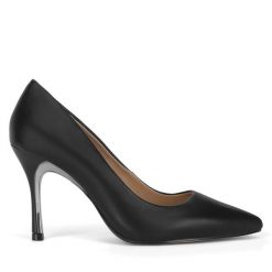 Szpilki Lasocki. Czarne szpilki Lasocki, bez wzorów, bez obcasa, na szpilce, bez zapięcia. Za 269.99 zł.