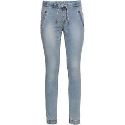 Jegginsy bonprix niebieski "washed". Jeansy marki bonprix. Za 109.99 zł.