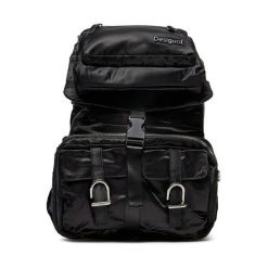 Plecak Desigual. Czarne plecaki Desigual, bez wzorów, bez dodatków. Za 369.99 zł.