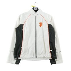 Second life - Kurtka damska MLB San Francisco Giants - Stan dobry. Białe kurtki MAJOR LEAGUE BASEBALL, m, bez wzorów, sportowe, bez kaptura. Za 168.96 zł.