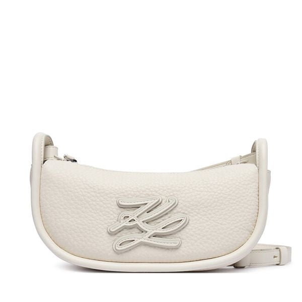 Torebka KARL LAGERFELD. Białe torebki klasyczne KARL LAGERFELD, bez wzorów, klasyczne, bez dodatków. Za 635.99 zł.