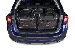 Torby Do Bagażnika Subaru Levorg 2015-2018 5Szt Kjust. Czarne torby podróżne KJUST, bez wzorów, z kauczuku. Za 1,558.00 zł.