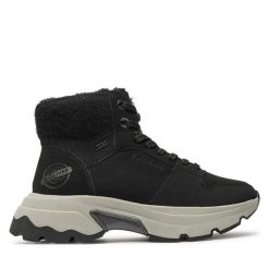 Śniegowce s.Oliver. Czarne śniegowce S.Oliver, bez wzorów, bez zapięcia. Za 339.99 zł.