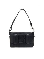 Armani Exchange Torebka XW000921 AF13673 UC001 Czarny. Czarne torebki klasyczne Armani Exchange, bez wzorów, ze skóry, bez dodatków. Za 379.99 zł.