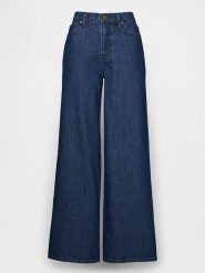 GAP Dżinsy - Comfort fit - w kolorze granatowym rozmiar: W24. Niebieskie jeansy GAP, bez wzorów, z bawełny, klasyczne, z podwyższonym stanem. Za 124.95 zł.
