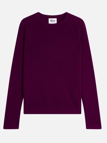 Just Cashmere Kaszmirowy sweter "Jane" w kolorze fioletowym rozmiar: XL. Różowe swetry Just Cashmere, xl, bez wzorów, z kaszmiru, bez ramiączek. Za 381.45 zł.