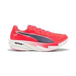 Damskie buty do biegania Puma Deviate Nitro Elite 4. Czerwone buty do biegania Puma, bez wzorów, z kauczuku, bez zapięcia, do biegania. Za 1,073.50 zł.