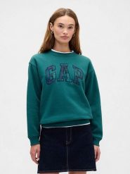 GAP Bluza w kolorze morskim rozmiar: XL. Niebieskie bluzy GAP, xl, bez wzorów, bez ramiączek, bez kaptura. Za 91.99 zł.