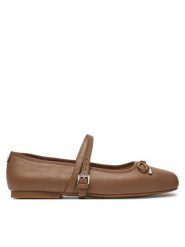 MICHAEL Michael Kors Baleriny Collette Flex Ballet 40T4CTFP1L Brązowy. Brązowe baleriny MICHAEL Michael Kors, bez wzorów, ze skóry, bez obcasa, bez zapięcia. Za 579.99 zł.