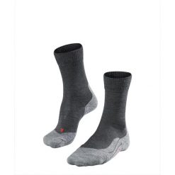 Skarpetki damskie Falke TK5. Szare skarpetki Falke, bez wzorów, z poliamidu. Za 160.00 zł.