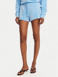 Juicy Couture Szorty sportowe Eve JCBHS224801 Niebieski Regular Fit. Niebieskie szorty sportowe Juicy Couture, bez wzorów, z syntetyku. Za 199.99 zł.