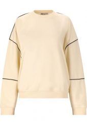 Bluza damska Athlecia Nandy. Brązowe bluzy z kapturem Athlecia, bez wzorów, z bawełny, bez kaptura, na fitness i siłownię. Za 149.00 zł.