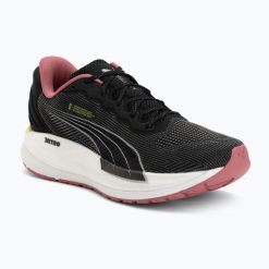 Buty do biegania damskie PUMA Magnify Nitro WTR. Czarne buty do biegania Puma, bez wzorów, z materiału, bez zapięcia, do biegania. Za 369.99 zł.