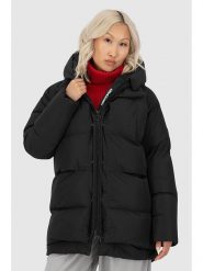 Alife and kickin Kurtka zimowa "LykkeAK" w kolorze czarnym rozmiar: S. Czarne kurtki Alife and Kickin, na zimę, s, bez wzorów, z puchu, bez kaptura. Za 388.16 zł.