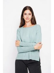 William de Faye Sweter w kolorze turkusowym rozmiar: 36. Niebieskie swetry William de Faye, bez wzorów, klasyczne, bez ramiączek. Za 104.99 zł.