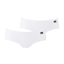 Majtki typu hipster dla kobiet O'neiil 2-pak 801022. Białe majtki sportowe O'Neill, xl, z aplikacjami, z bawełny. Za 54.99 zł.