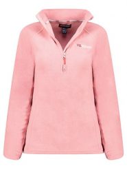 Geographical Norway Bluza polarowa "Tug" w kolorze jasnoróżowym rozmiar: M. Różowe bluzy bez kaptura Geographical Norway, m, bez wzorów, z materiału. Za 70.90 zł.