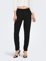 ONLY Chinosy Veronica 15291514 Czarny Slim Fit. Czarne chinosy ONLY, bez wzorów, z syntetyku. Za 99.99 zł.