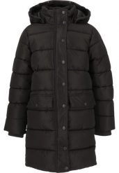 Parka dla dzieci Zigzag Luisa. Czarne płaszcze ZIGZAG, l, bez wzorów, z materiału, eleganckie, bez kaptura. Za 244.00 zł.