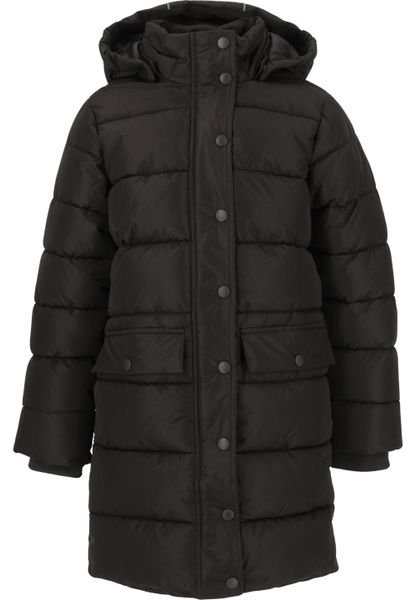 Parka dla dzieci Zigzag Luisa. Czarne płaszcze ZIGZAG, l, bez wzorów, z materiału, eleganckie, bez kaptura. Za 244.00 zł.